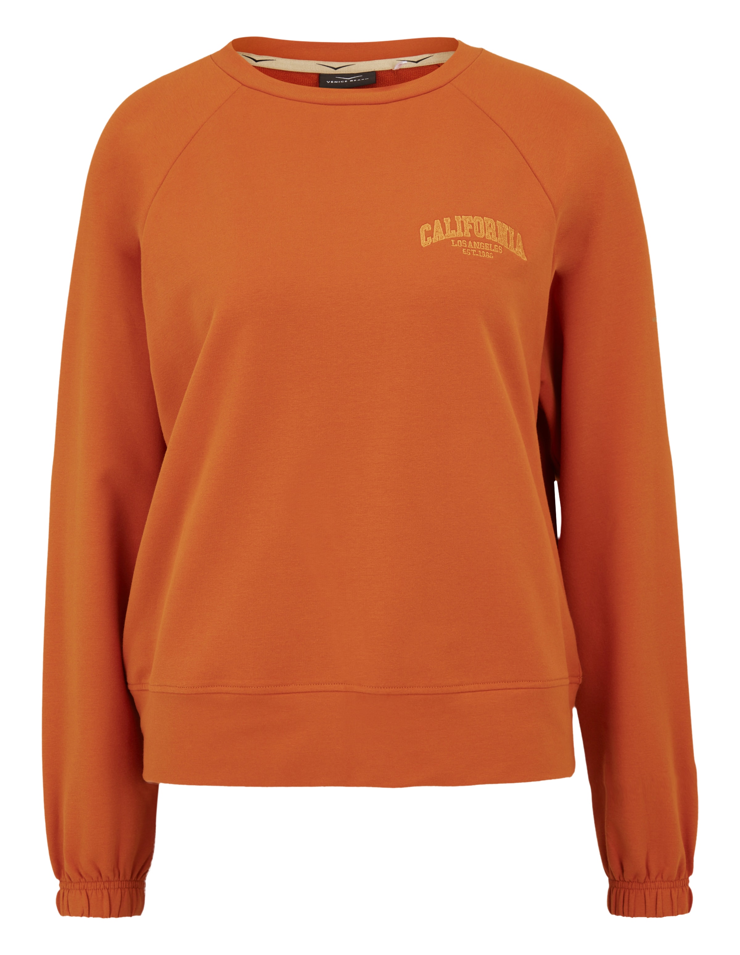 VENICE BEACH Sportsweatshirt 'Eartha' in Orange: Vorderseite