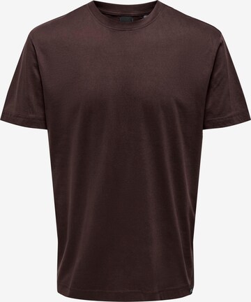 Only & Sons T-Shirt 'Max' in Rot: predná strana