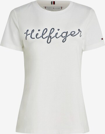 T-shirt 'Rope' TOMMY HILFIGER en blanc : devant