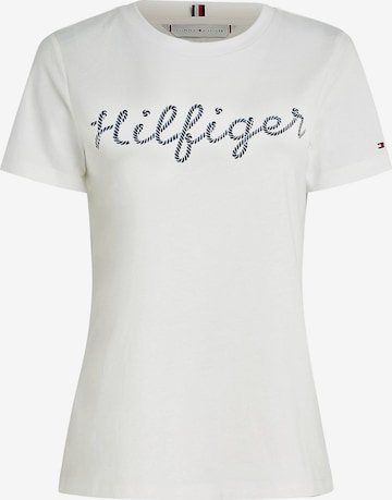 TOMMY HILFIGER Shirt 'Rope' in White: front