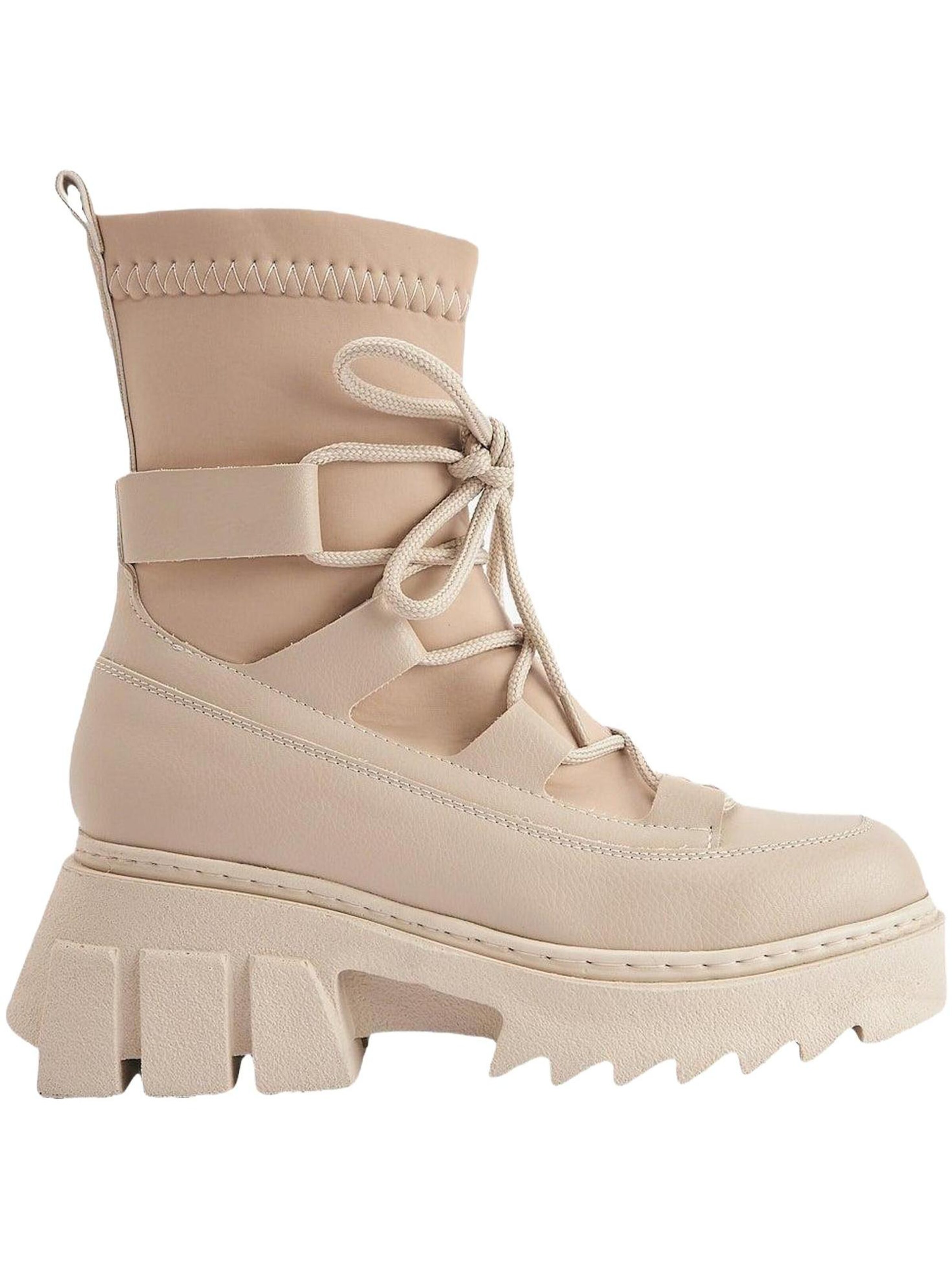 Limoya Boots 'Casey' in Beige: front