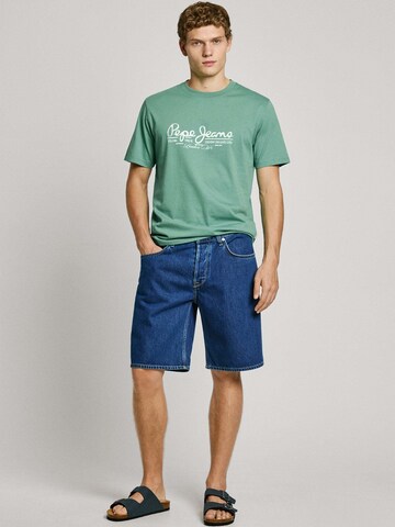 Pepe Jeans Regular Shorts in Blau