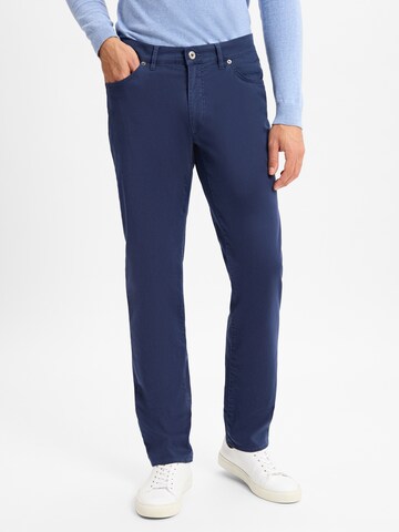 BRAX Regular Trousers ' Cadiz ' in Blue: front