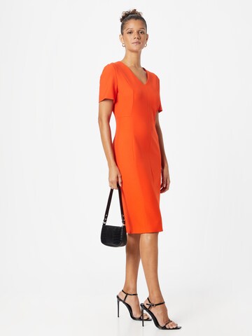BOSS Dress 'DAMAISA' in Orange