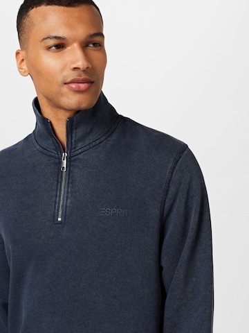 Sweat-shirt ESPRIT en bleu