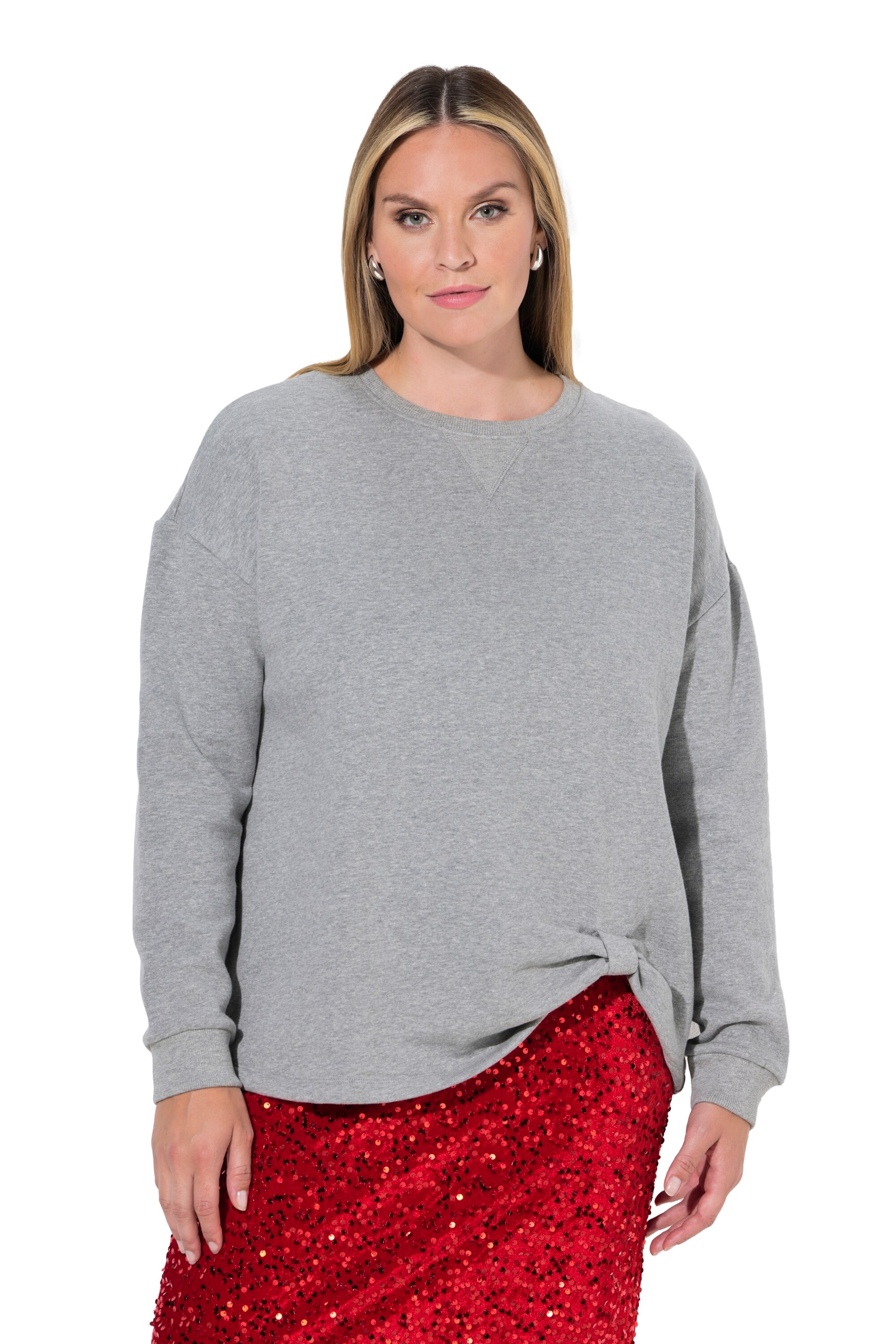 MIAMODA Sweatshirt in Grau: Vorderseite