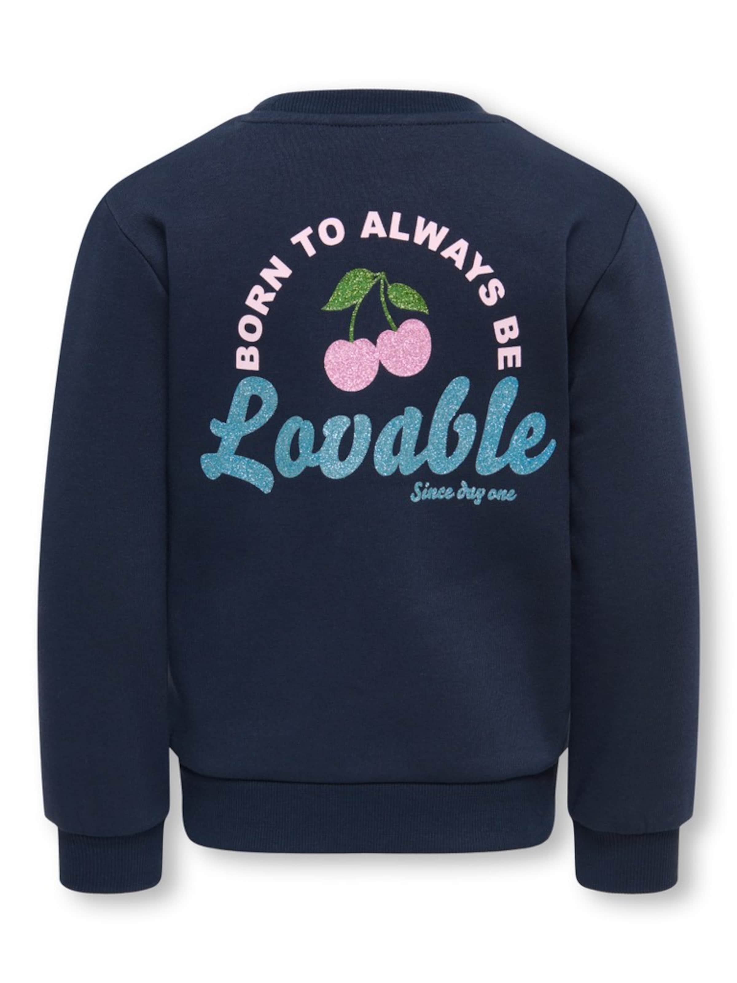Only Mini Sweatshirt 'KMGTHILDA' in Blue