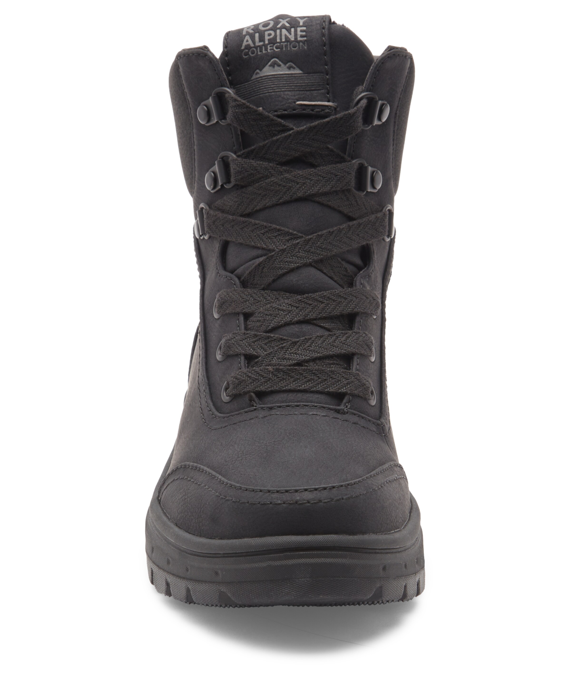 ROXY Lace-Up Ankle Boots in Black