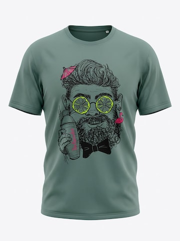 karlskopf Shirt 'BARKEEPER' in Green: front