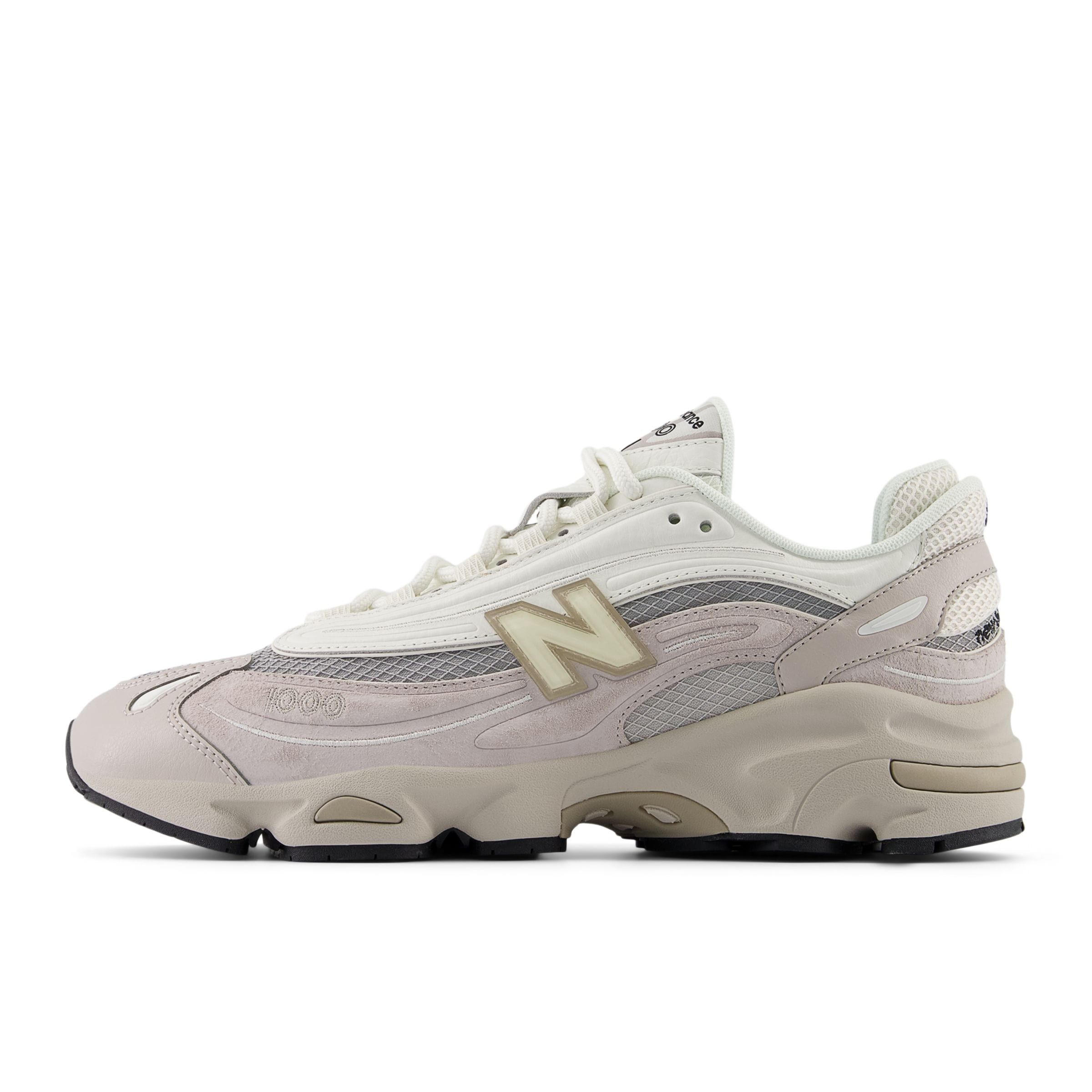 Baskets basses '1000' new balance en gris : devant