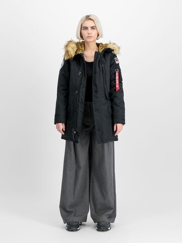 ALPHA INDUSTRIES Winterjacke 'Polar'‌‌‌‌‌‌ in Schwarz