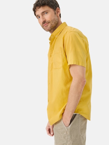 CAMEL ACTIVE Regular fit Button Up Shirt in Yellow