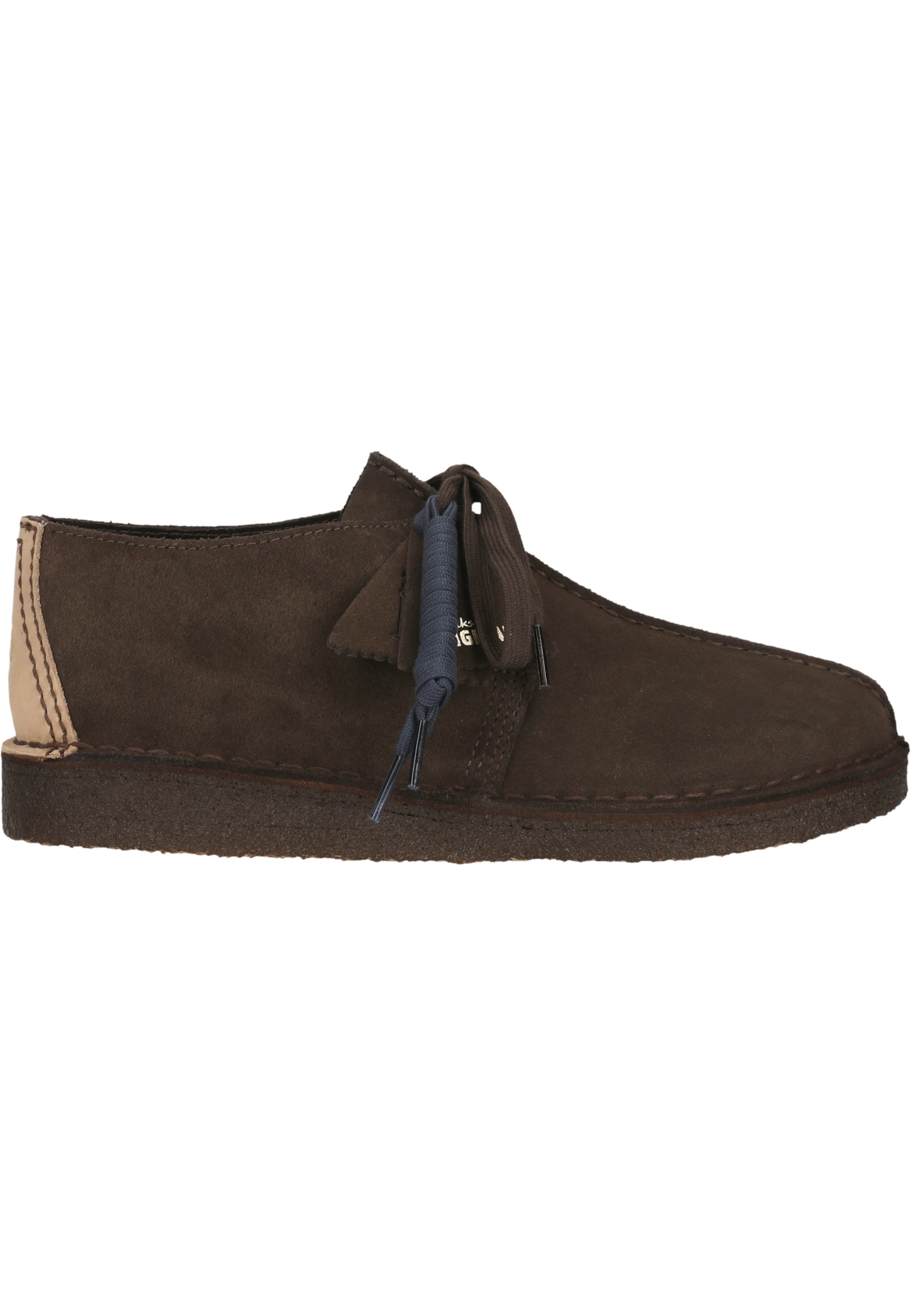 CLARKS Schnürschuhe 'Desert Trek' in Braun