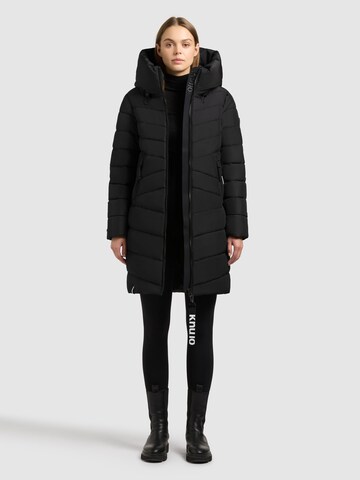 khujo Steppmantel in Schwarz