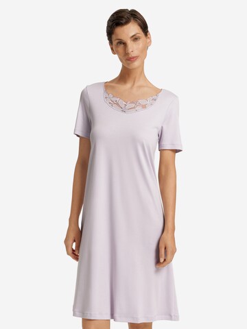 Hanro Nightgown 'Kalea' in Purple