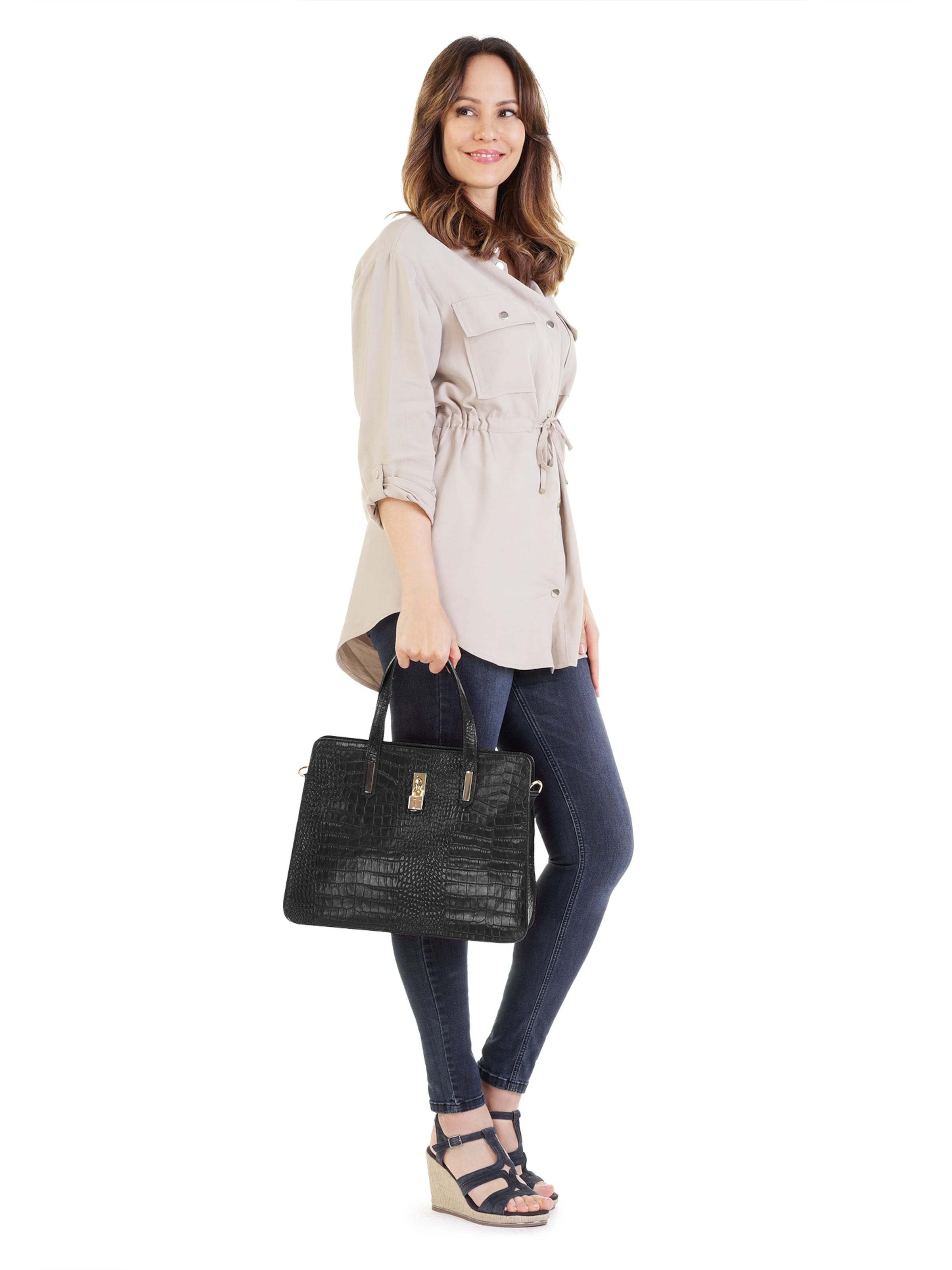 Cluty Handtasche‌‌‌‌‌‌‌‌‌ in Schwarz