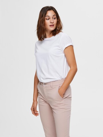 SELECTED FEMME Shirt in Wit: voorkant