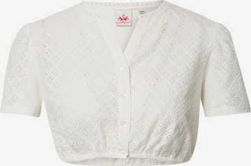 SPIETH & WENSKY Blouse 'Theresa' in White: front