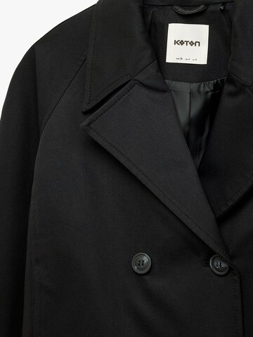 Koton Between-seasons coat in Black