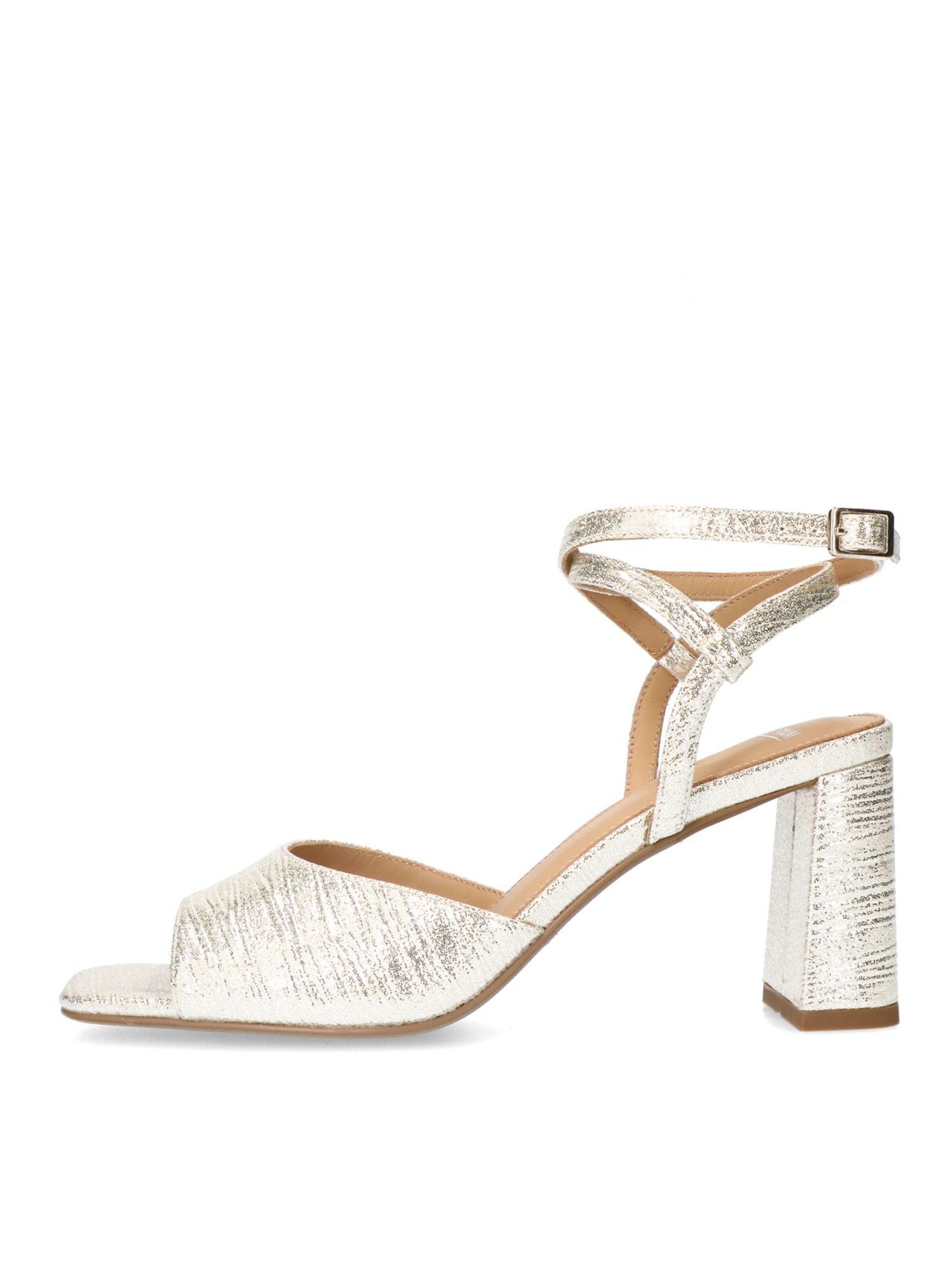 MANFIELD Sandaal in Goud