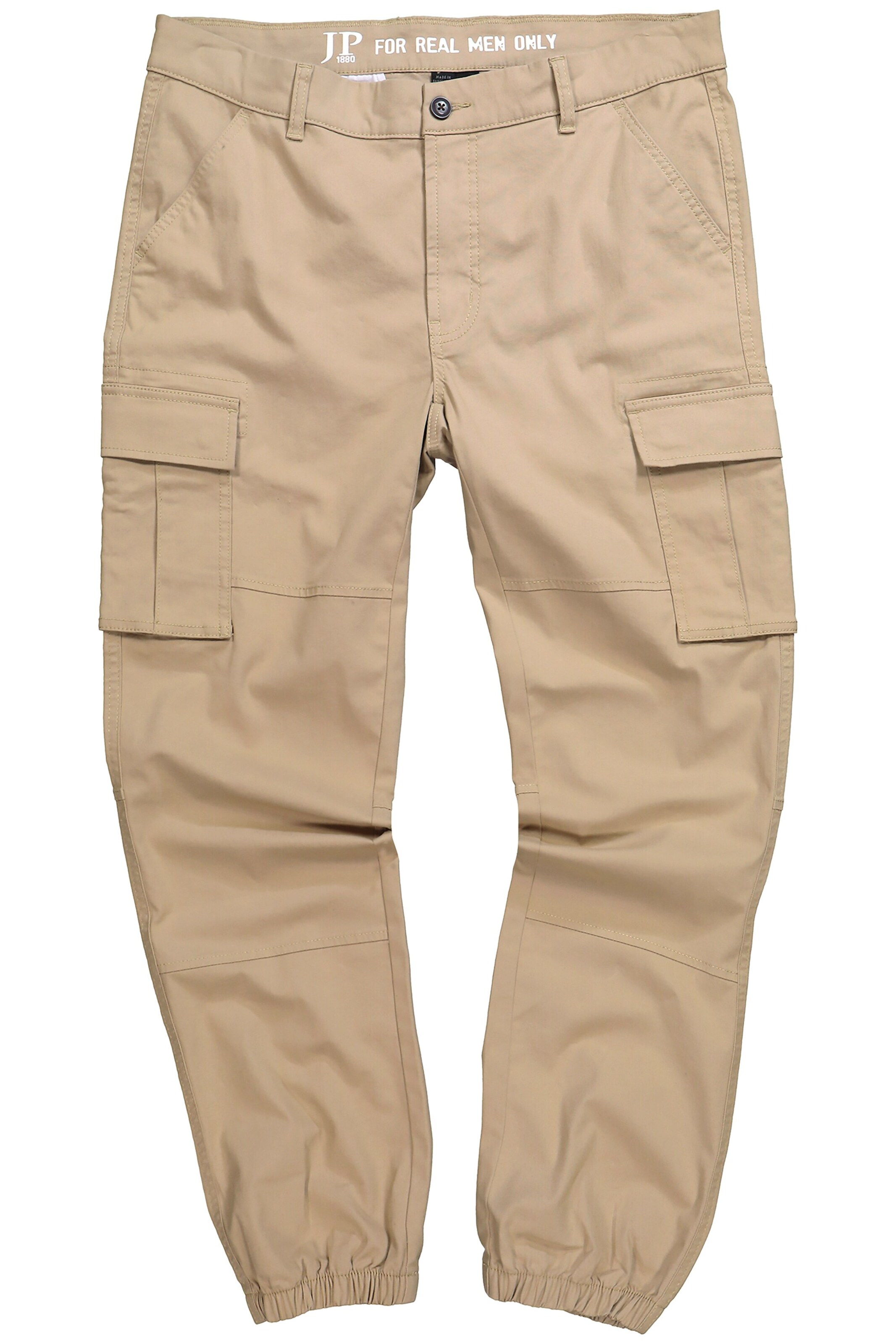 JP1880 Cargobroek in Beige: voorkant