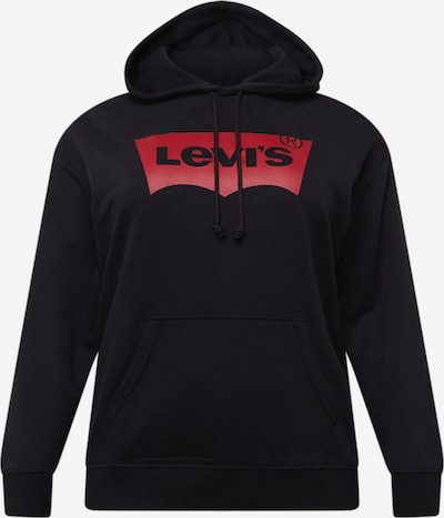 Levi's® Plus Sweatshirt in rot / schwarz, Produktansicht