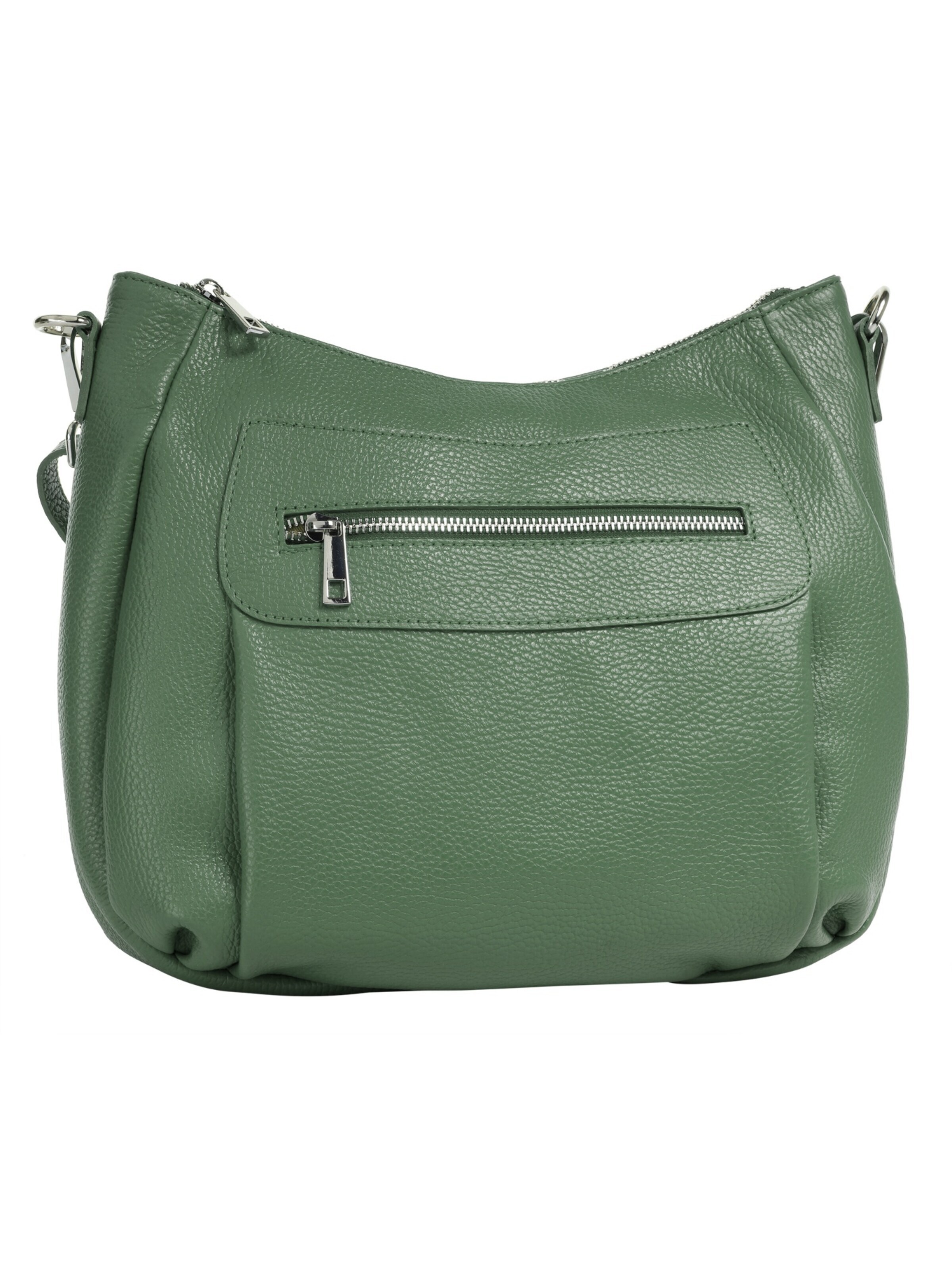 Samantha Look Crossbody Bag in Green: front