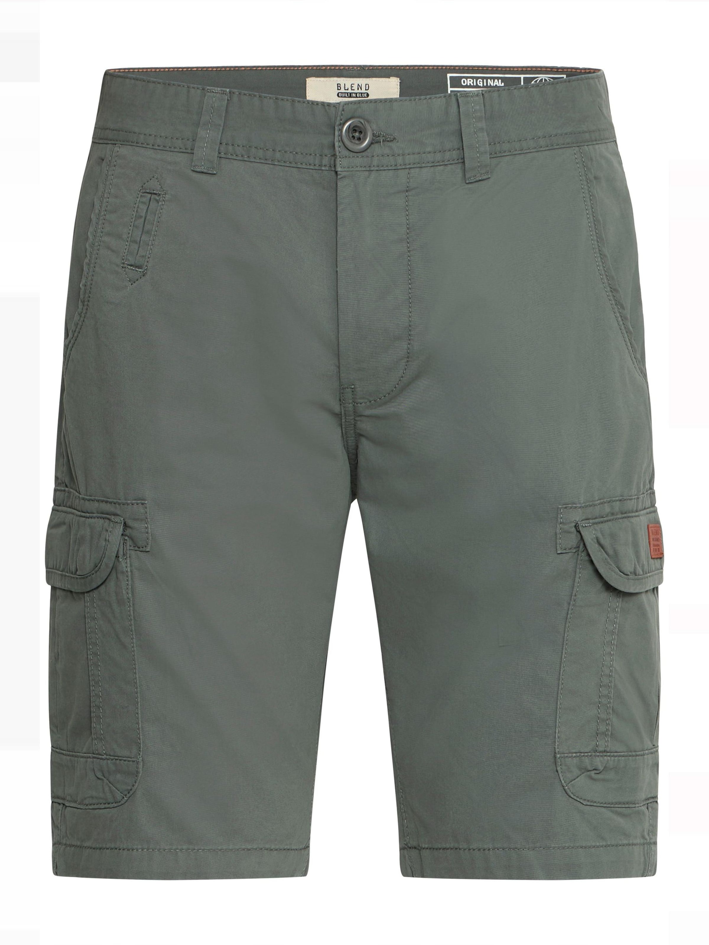 BLEND Cargohose 'Crixus' in Grün: Vorderseite