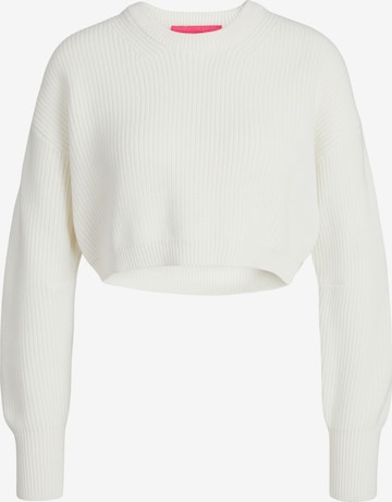 Pull-over 'Carlota' JJXX en blanc : devant