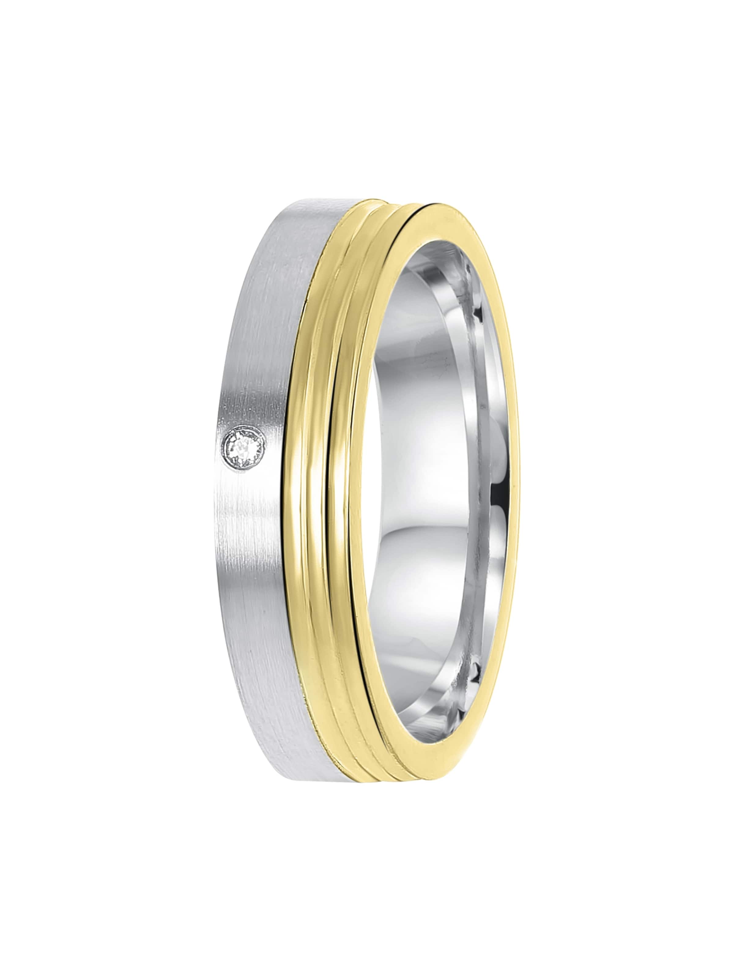 Lucardi Ring in Silber: Vorderseite