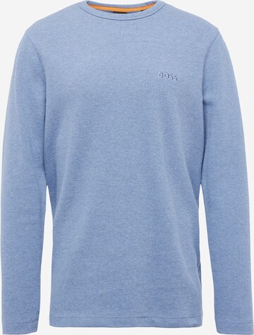 BOSS Sweater 'Tempesto' in Blue: front