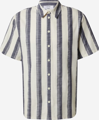 DAN FOX APPAREL Camisa 'Anthony' en azul / offwhite, Vista del producto