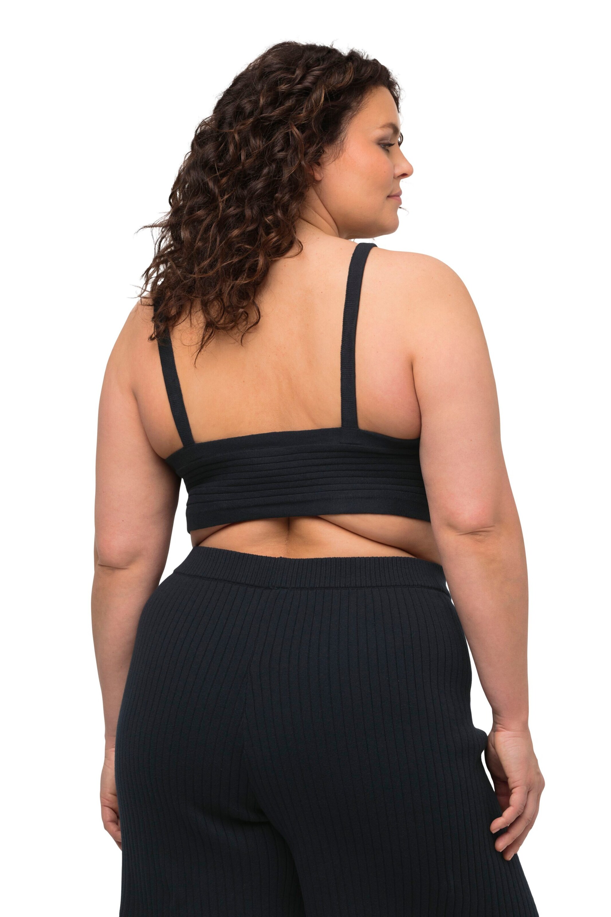 Ulla Popken Top in Zwart