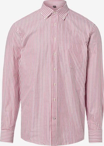 Nils Sundström Button Up Shirt in Red: front