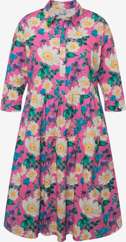 Ulla Popken Dress in Pink: front