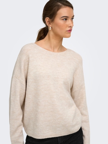 ONLY Sweater 'ONLMANIFESTA' in Beige