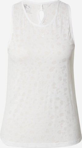 Hummel Sports Top in White: front