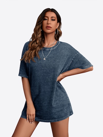 Imily Bela Тениска в синьо: отпред