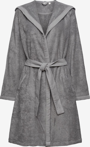 ESPRIT Short Bathrobe in Grey: front