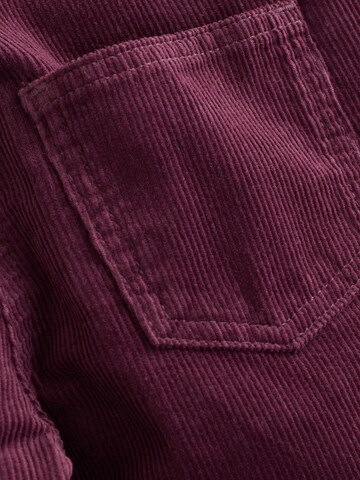 Next - Perna larga Calças em vermelho