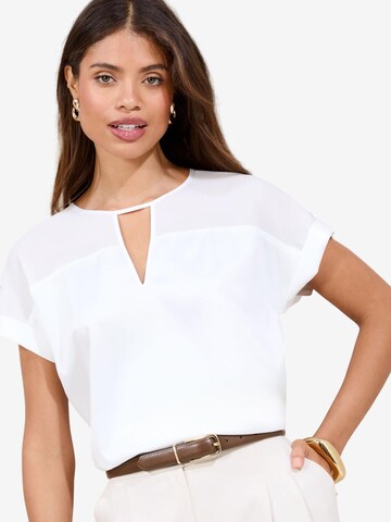 Camicia da donna di Lipsy in bianco: frontale