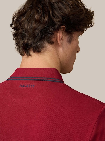 Hackett London Shirt ' HERITAGE BADGE POLO ' in Rood