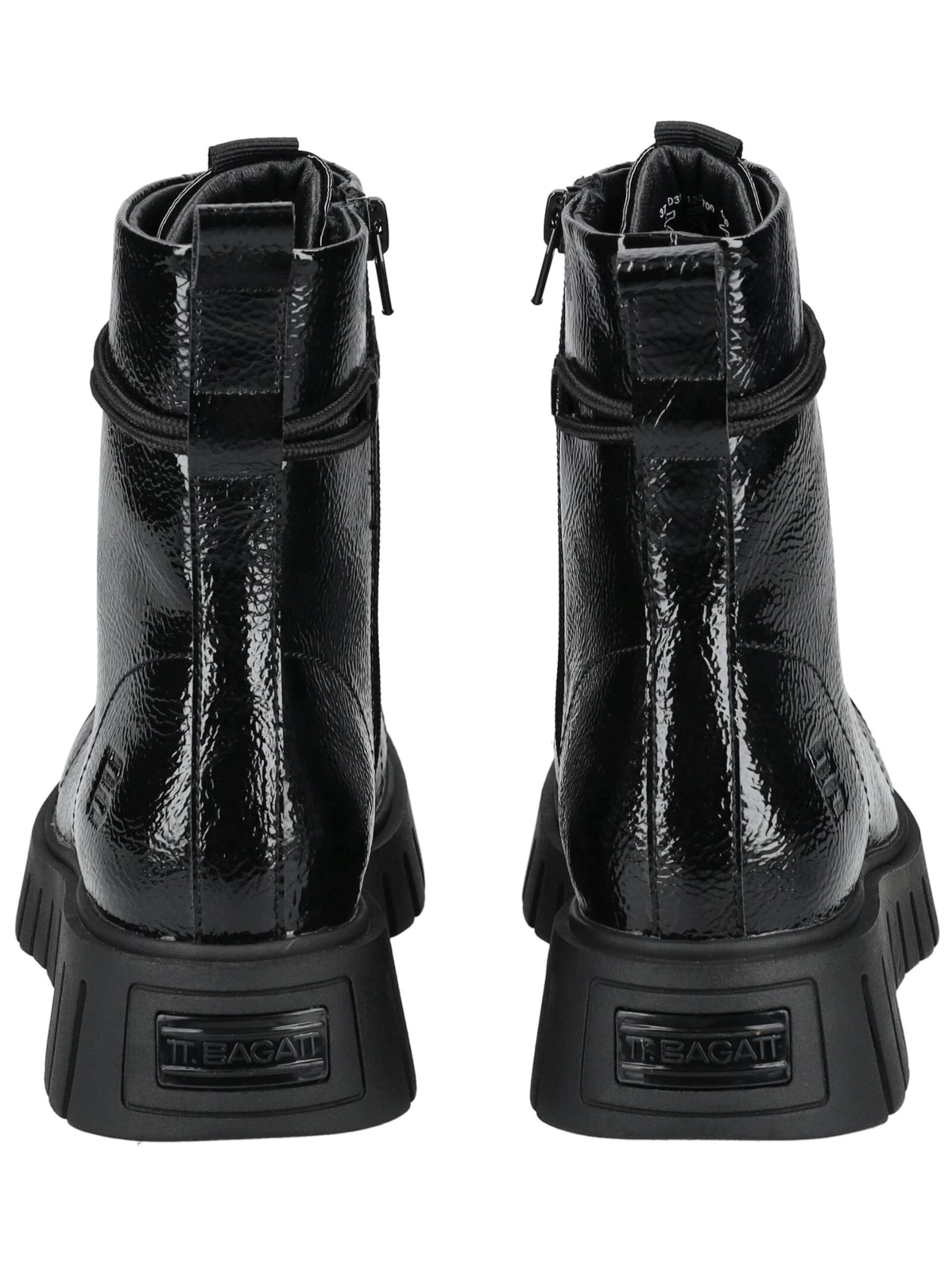 TT. BAGATT Lace-up bootie in Black