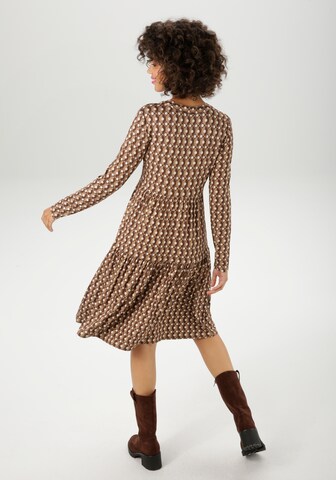 Aniston CASUAL Dress in Brown