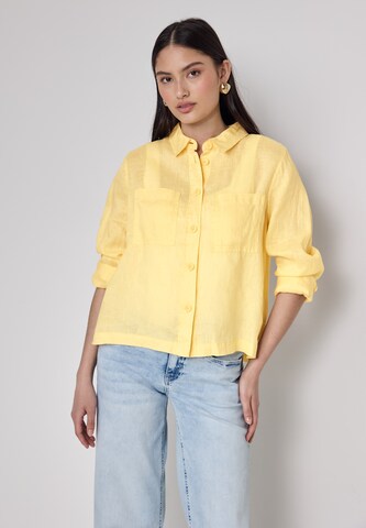 Street One Studio Bluse in Gelb: Vorderseite