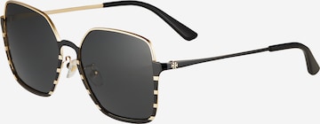 Tory Burch Sunglasses in Black: front