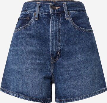 LEVI'S ® Свободный крой Джинсы 'High Loose Short' в Синий: спереди