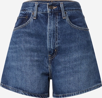 LEVI'S ® - Loosefit Calças de ganga 'High Loose Short' em azul: frente