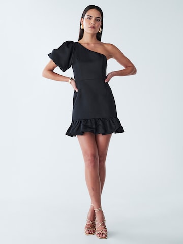 BWLDR Cocktailjurk 'NYAH' in Zwart