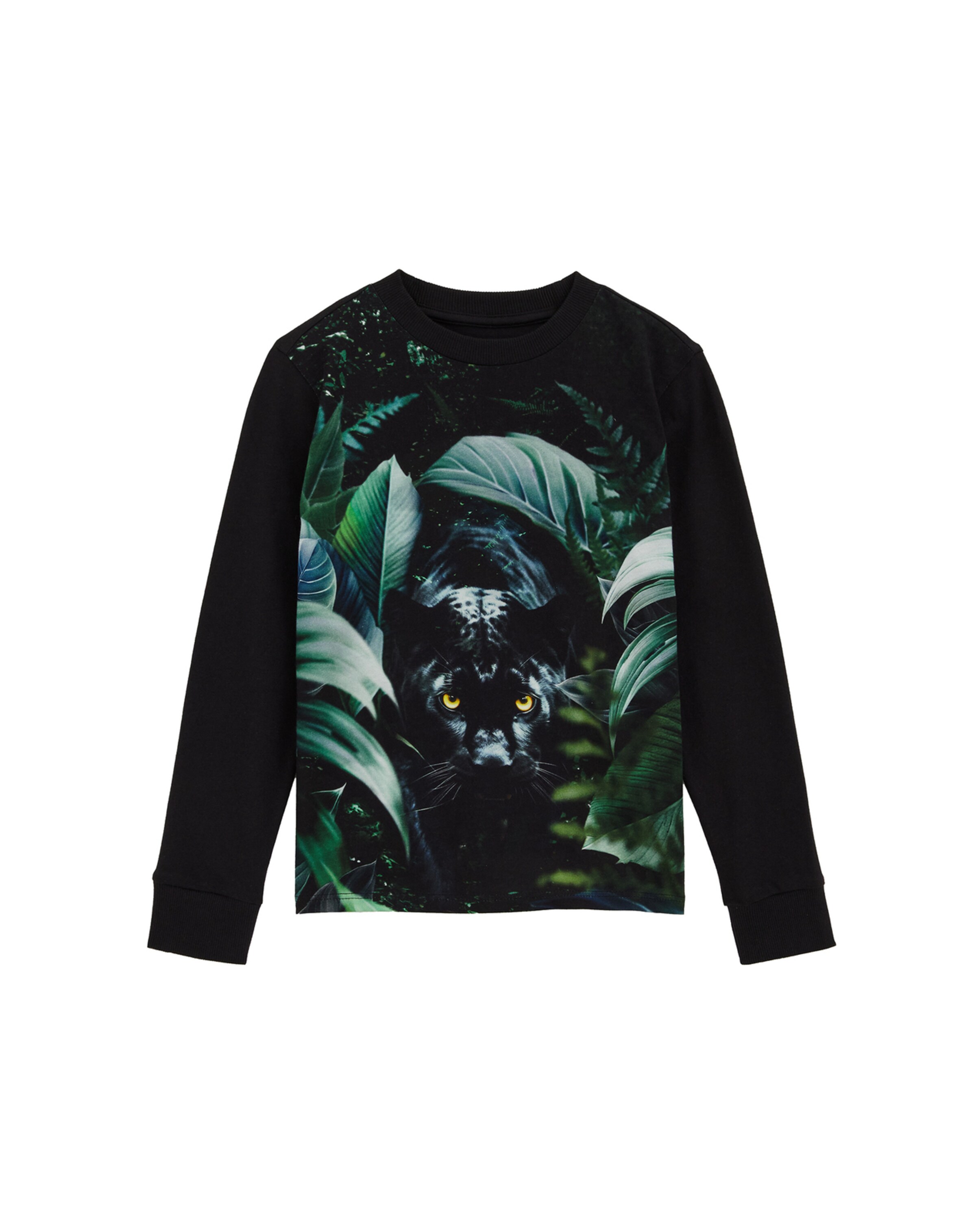 WE Fashion Tričko - Čierna: predná strana